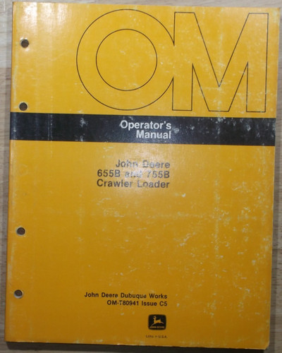 John deere 655b 755b - deere,